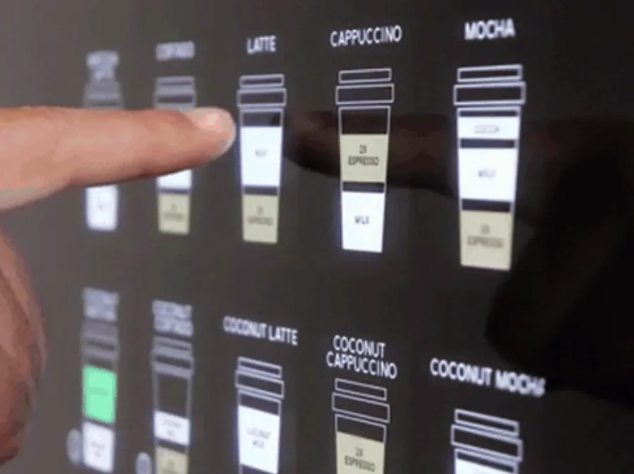 Кафе вендинг машина операция ефект